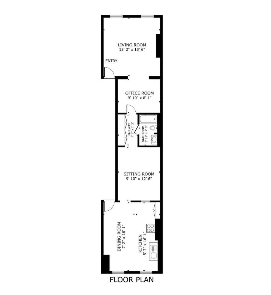 Minutes To Nyc Sleeps 5 Apartman Hoboken Kültér fotó