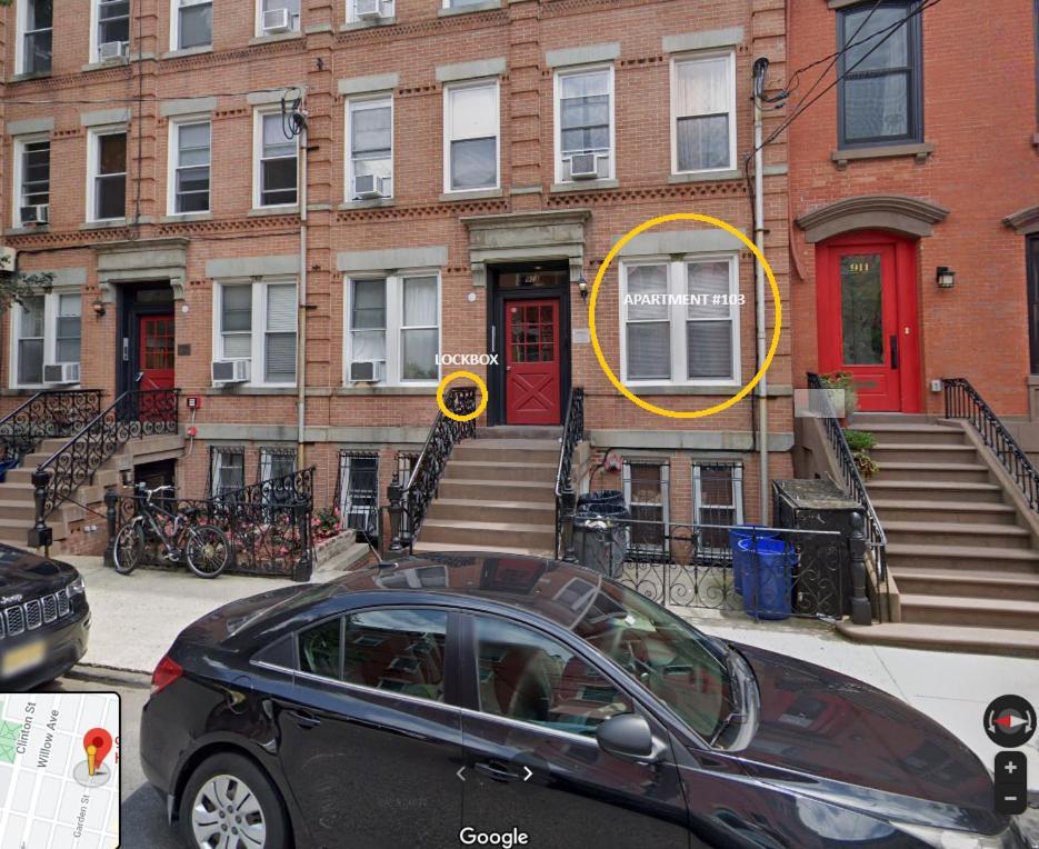 Minutes To Nyc Sleeps 5 Apartman Hoboken Kültér fotó