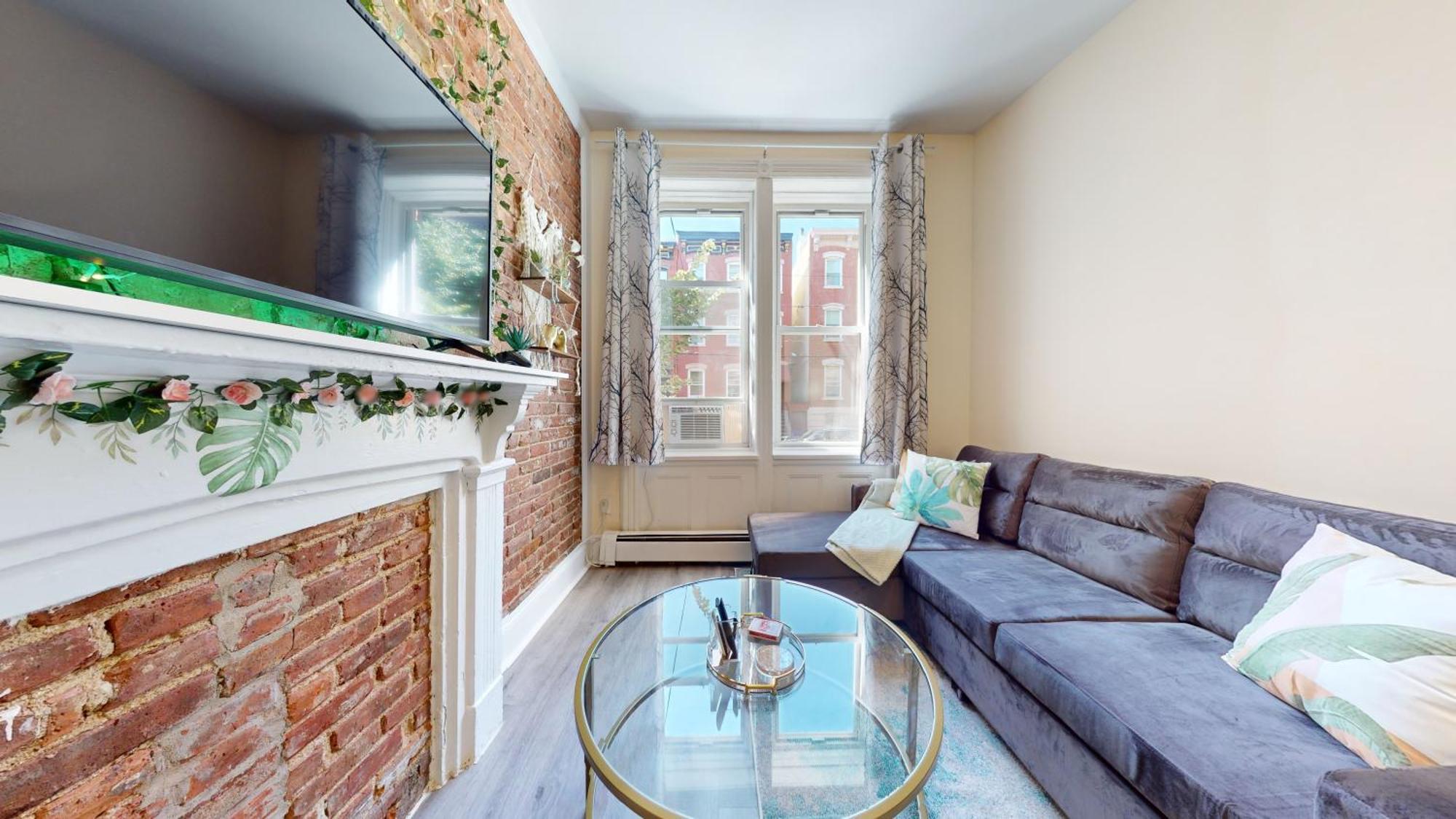 Minutes To Nyc Sleeps 5 Apartman Hoboken Kültér fotó