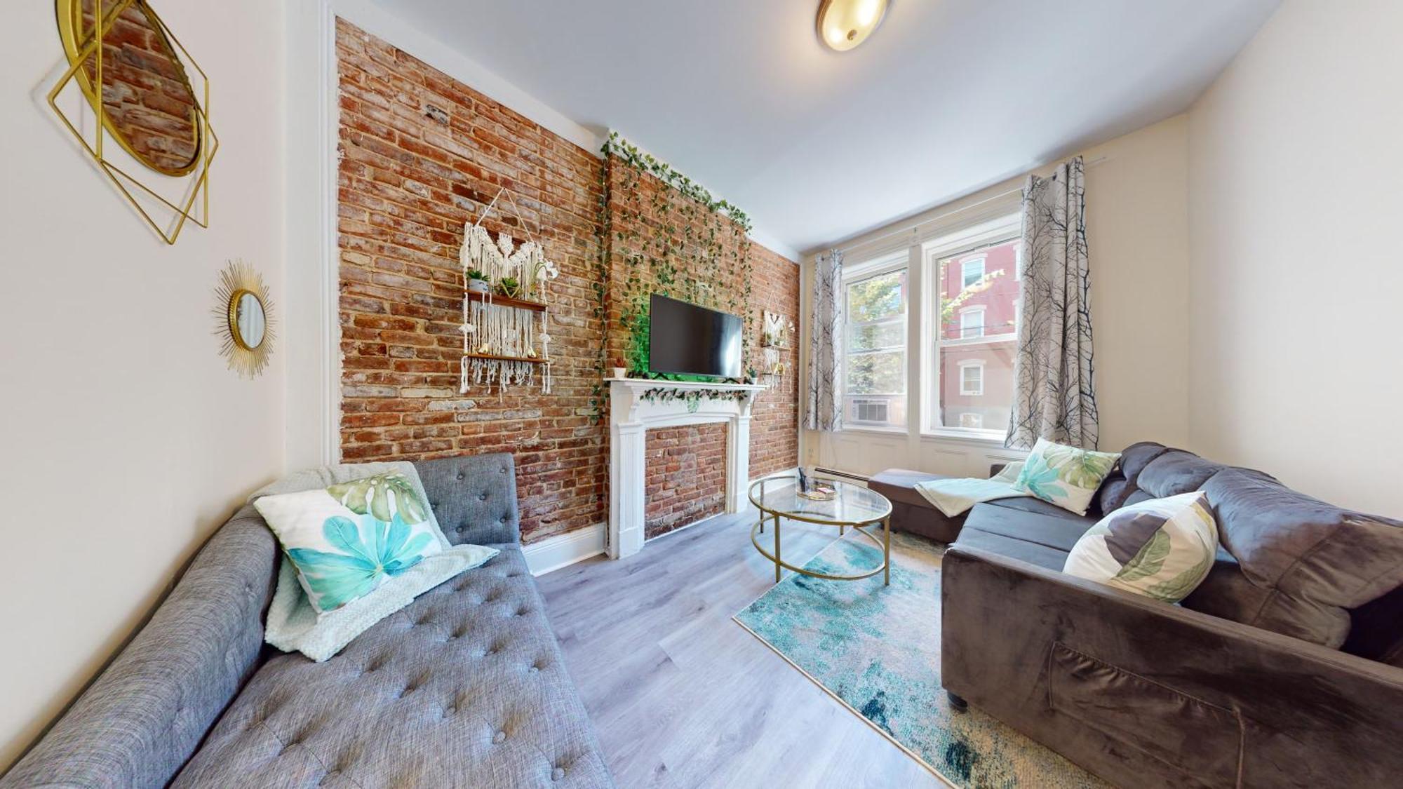 Minutes To Nyc Sleeps 5 Apartman Hoboken Kültér fotó