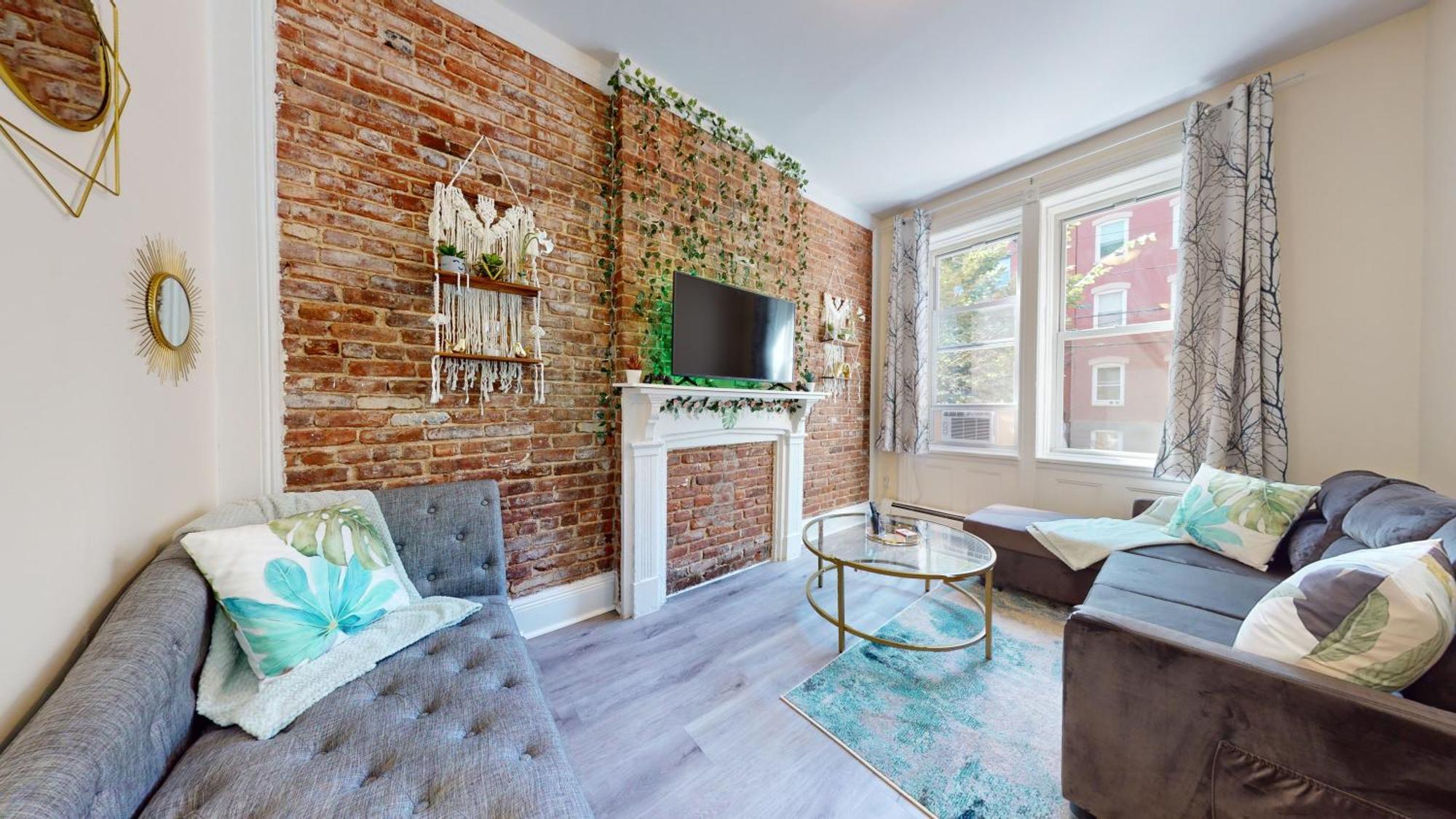 Minutes To Nyc Sleeps 5 Apartman Hoboken Kültér fotó