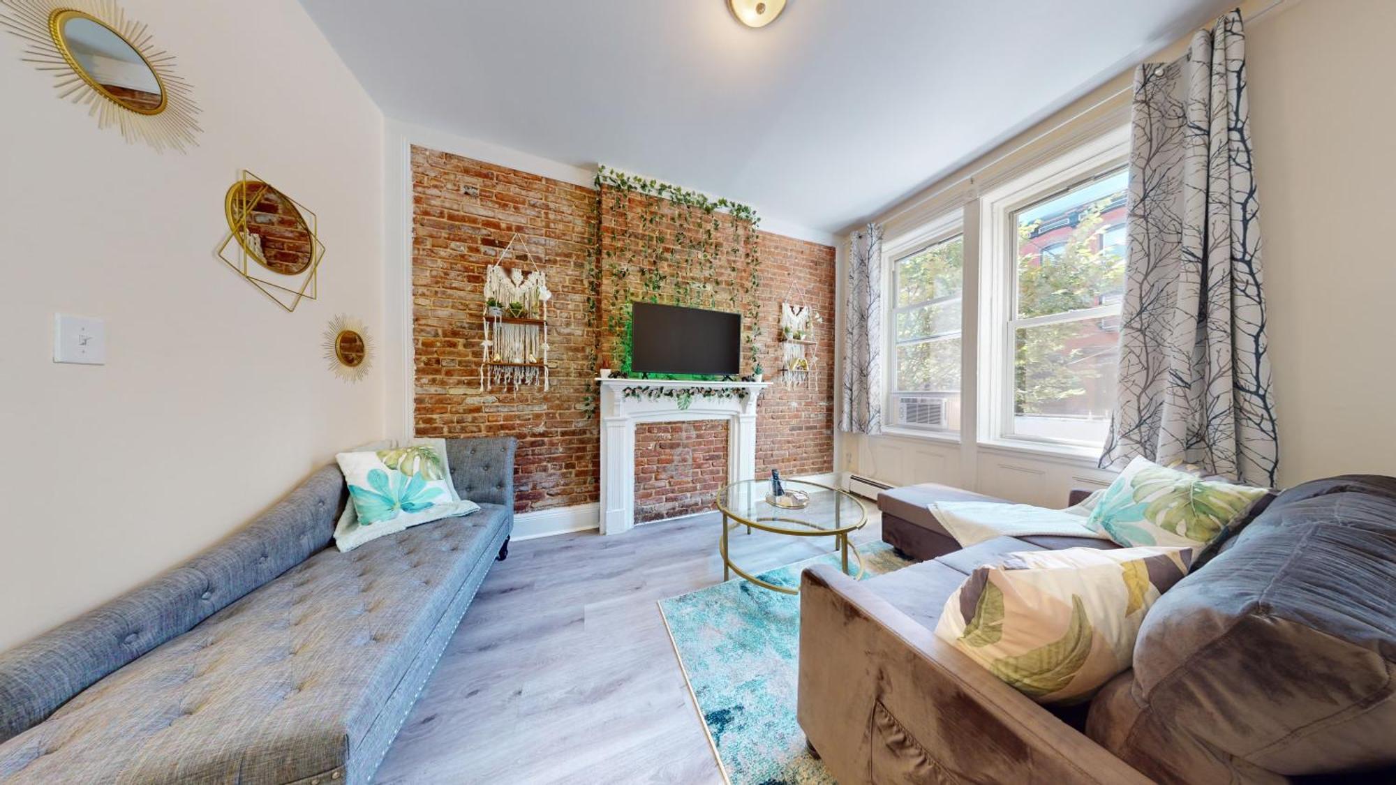 Minutes To Nyc Sleeps 5 Apartman Hoboken Kültér fotó