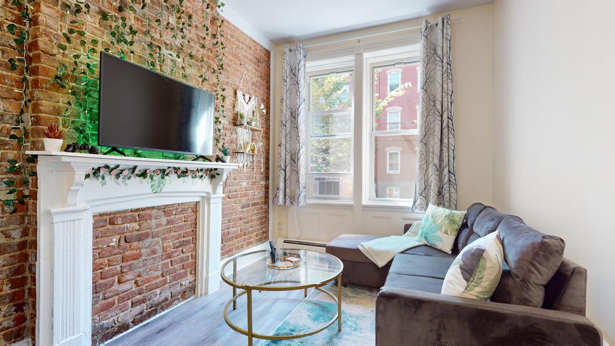 Minutes To Nyc Sleeps 5 Apartman Hoboken Kültér fotó