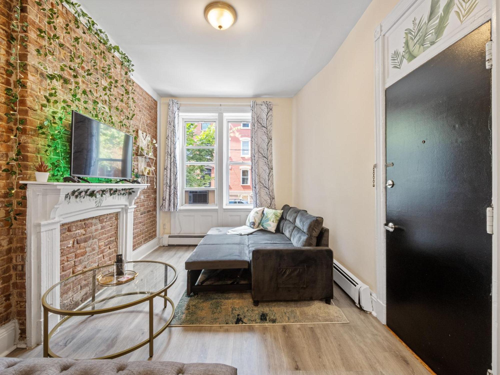 Minutes To Nyc Sleeps 5 Apartman Hoboken Kültér fotó