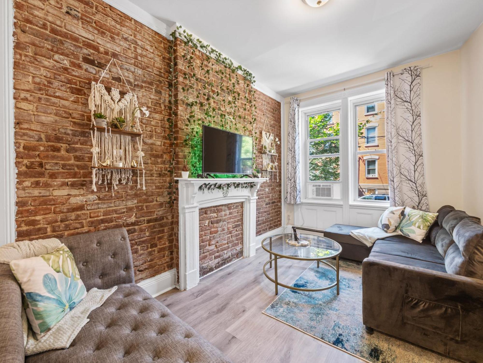 Minutes To Nyc Sleeps 5 Apartman Hoboken Kültér fotó