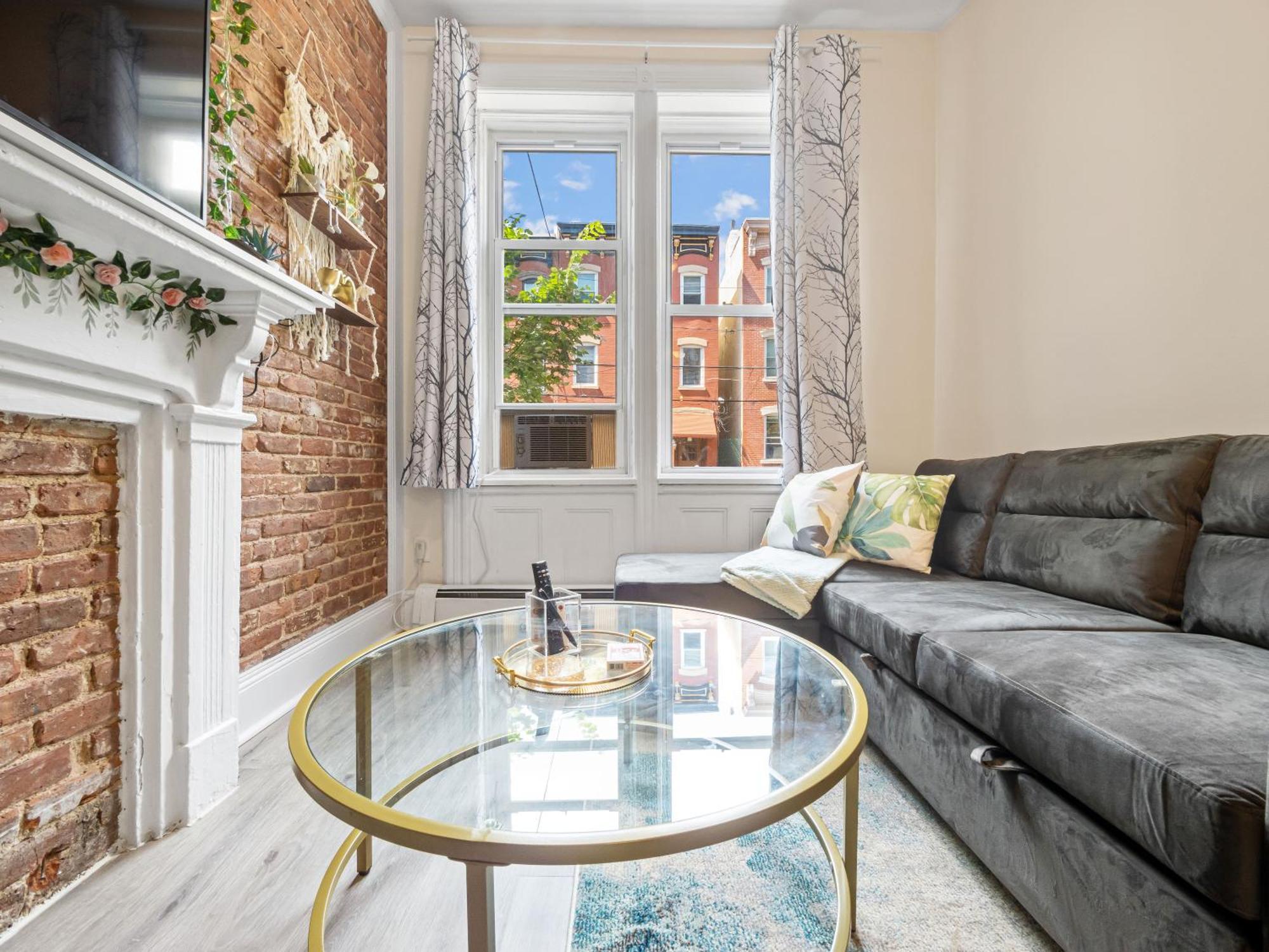 Minutes To Nyc Sleeps 5 Apartman Hoboken Kültér fotó