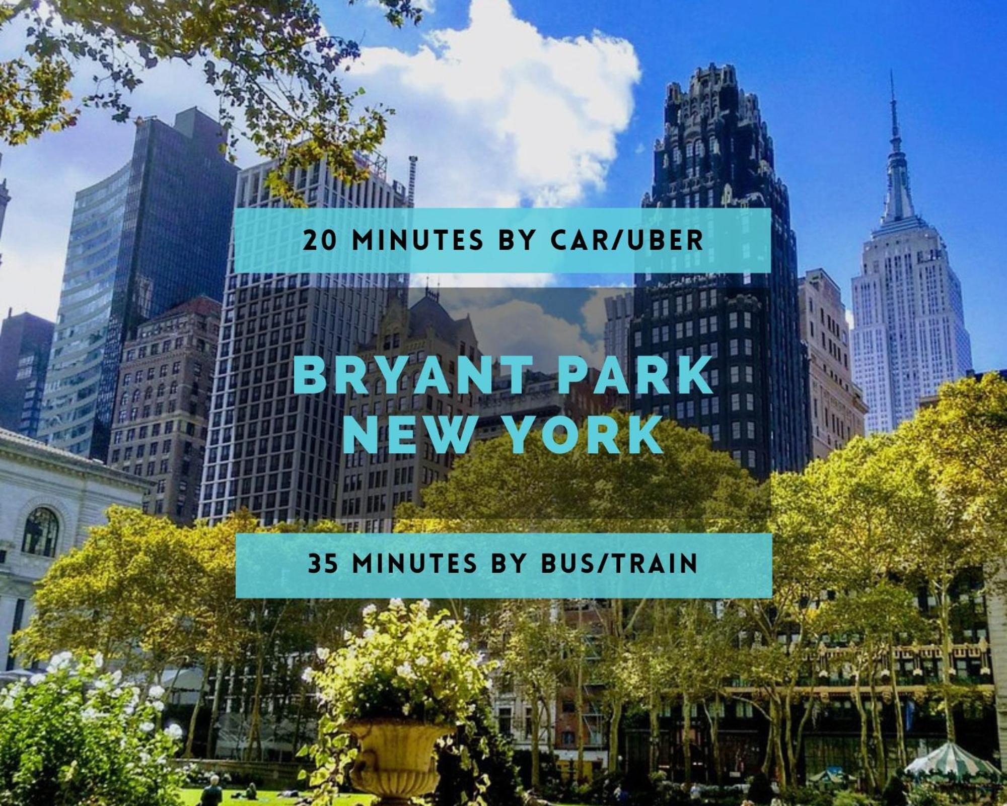 Minutes To Nyc Sleeps 5 Apartman Hoboken Kültér fotó