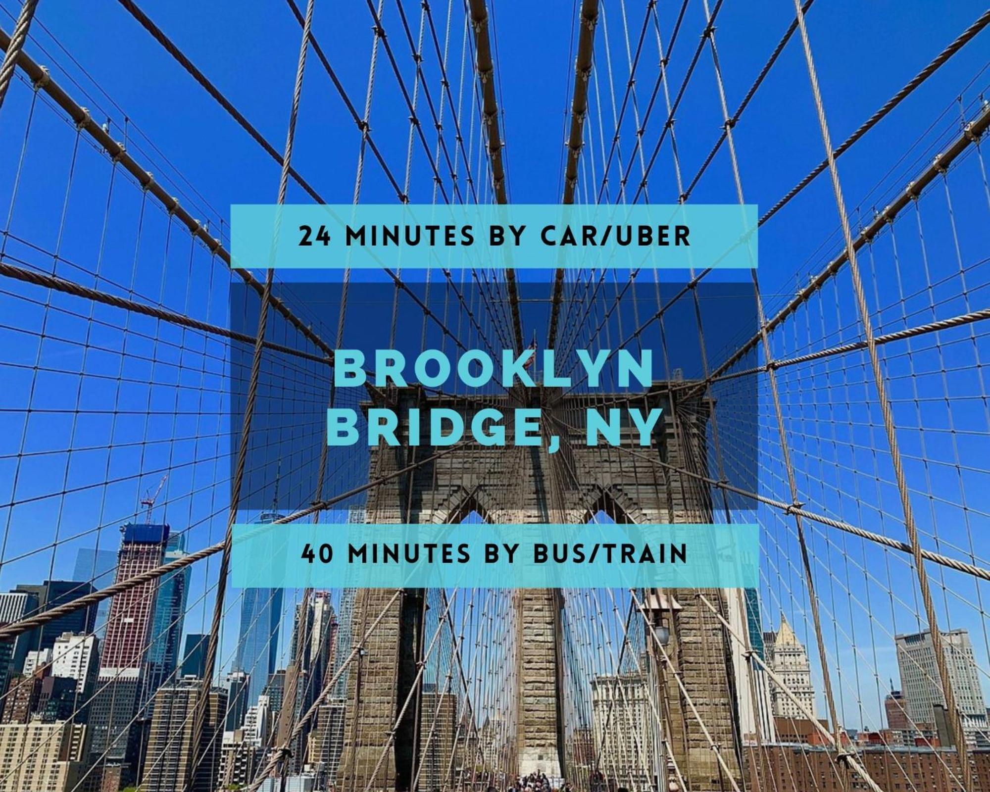 Minutes To Nyc Sleeps 5 Apartman Hoboken Kültér fotó
